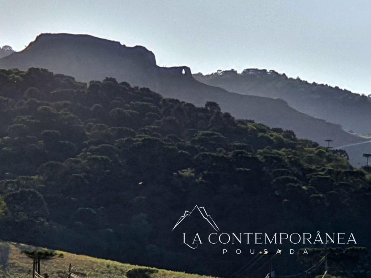 La Contemporanea Cabanas Prox A Cidade Vista Para Ponto Turistico Urubici Exteriör bild