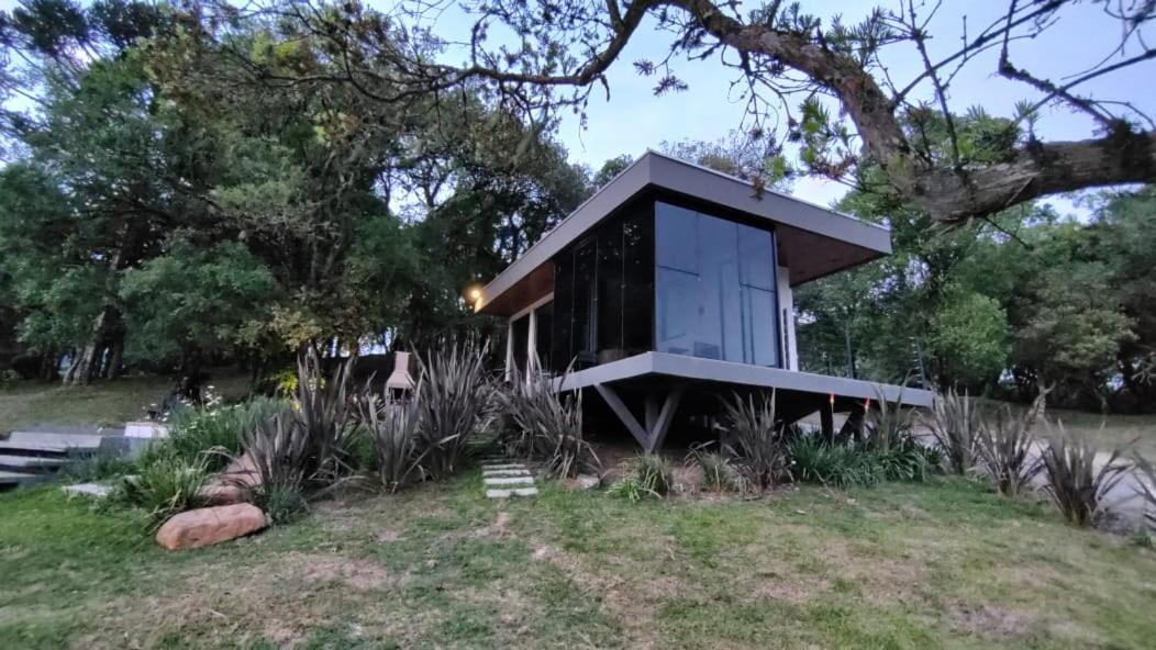 La Contemporanea Cabanas Prox A Cidade Vista Para Ponto Turistico Urubici Exteriör bild